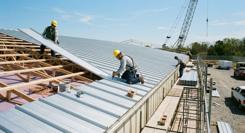Aluminum Roof Construction in Peyton, CO
