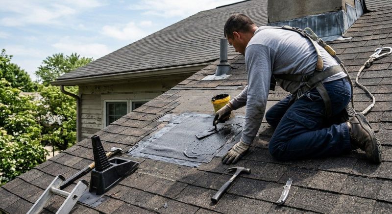 Asphalt Roof Leak Repair in El Paso County, CO
