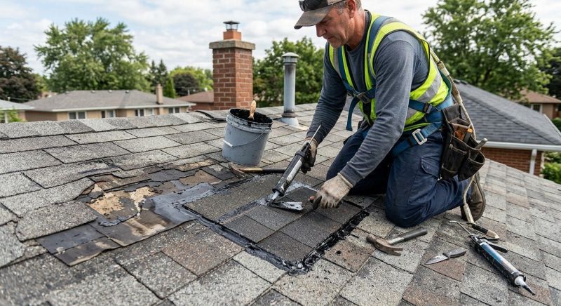 Asphalt Roof Leak Repair in Palmer Lake, CO