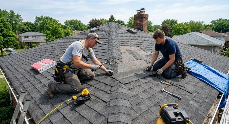 Asphalt Roof Repair in Kiowa, CO