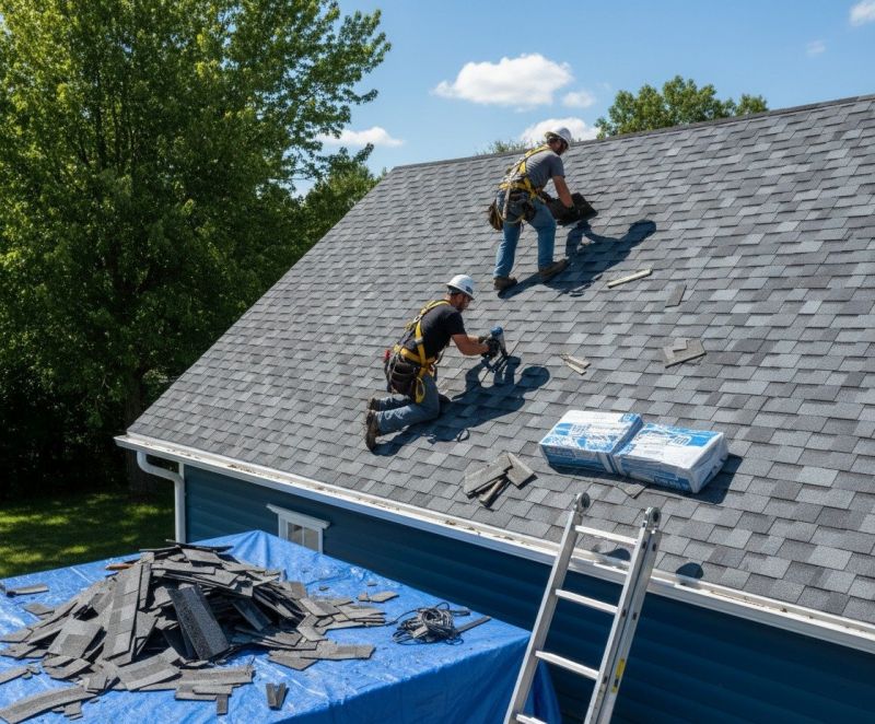 Asphalt Roof Replacement in Elbert, CO