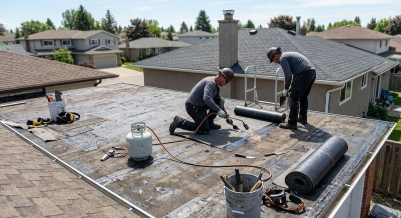 Bitumen Roof Repair in Peyton, CO