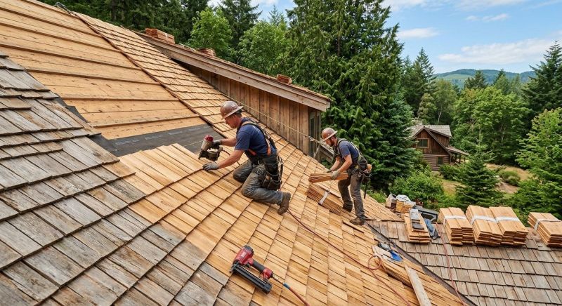 Cedar Roof Construction in Peyton, CO