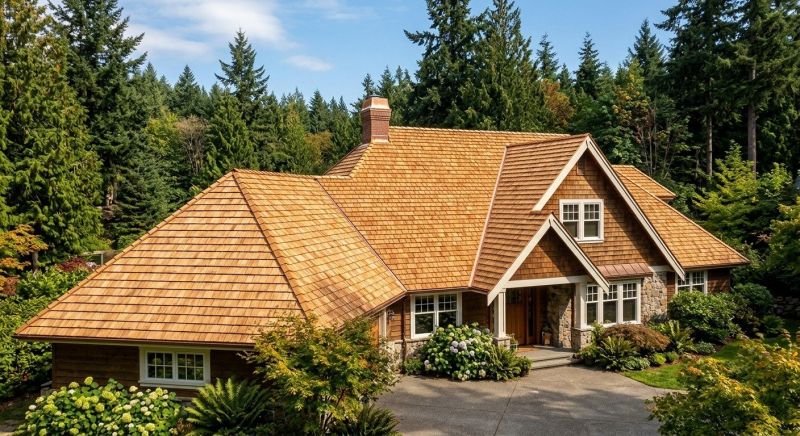 Cedar Roof Installation in Monument, CO