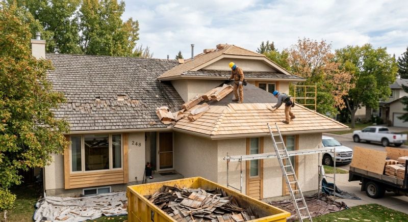 Cedar Roof Replacement in Elbert, CO