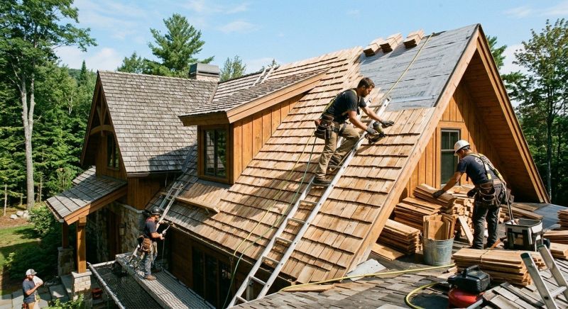 Cedar Roof Replacement in Kiowa, CO