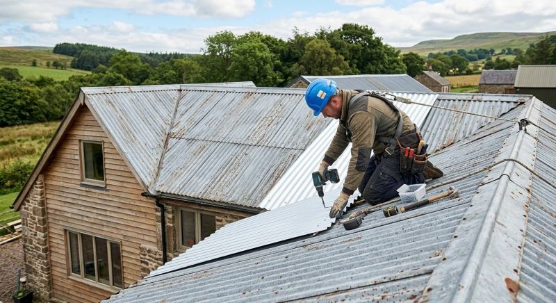 Copper Roof Repair in Peyton, CO