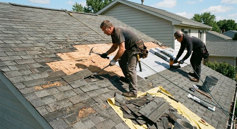 Damaged Roof Repair in El Paso County, CO