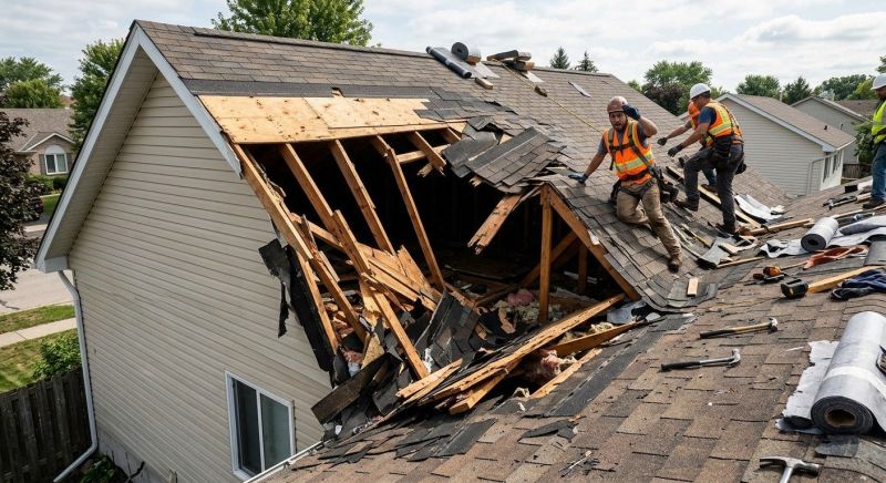 Damaged Roof Replacement in Kiowa, CO