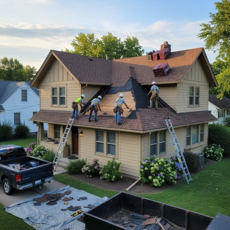 Damaged Roof Replacement in Peyton, CO