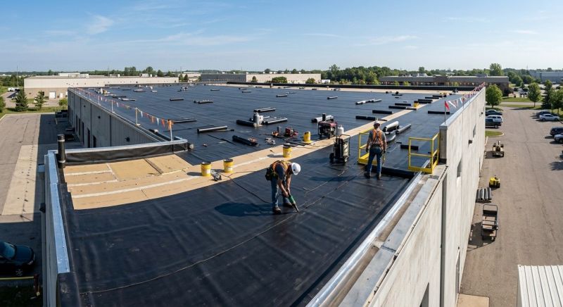 Epdm Roof Installation in Elbert, CO