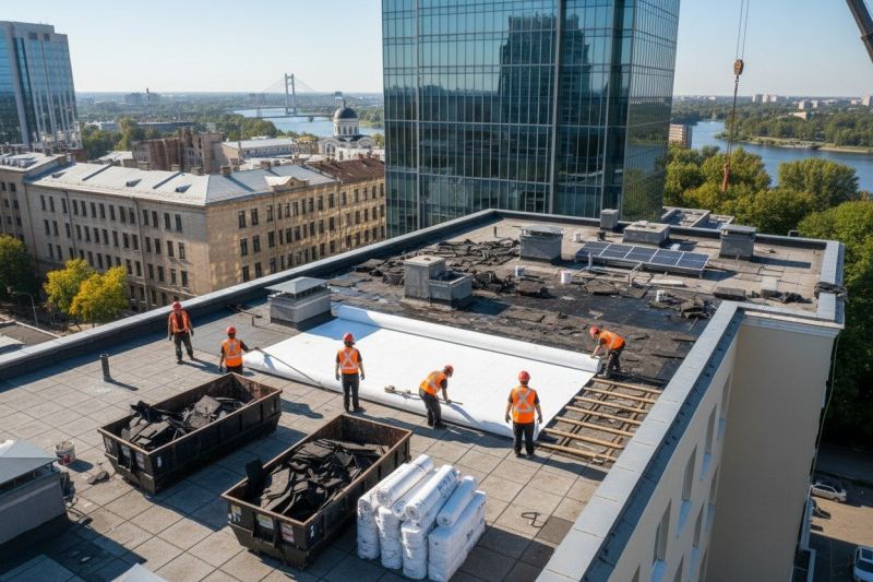 Flat Roof Replacement in Colorado Springs, CO