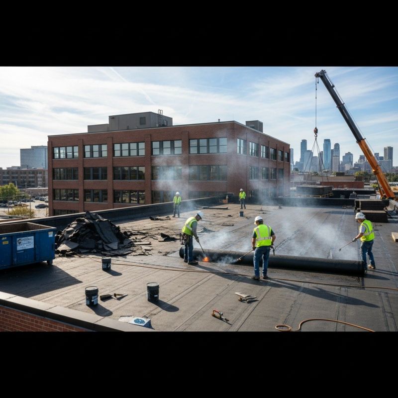 Flat Roof Replacement in El Paso County, CO