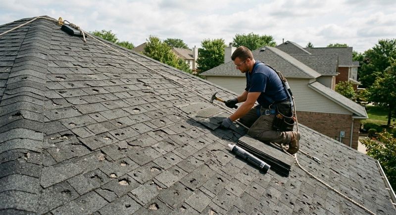 Hail Damage Roof Repair in El Paso County, CO