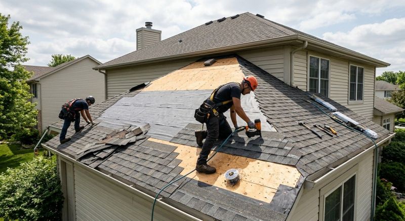 Hip Roof Shingle Replacement in Peyton, CO