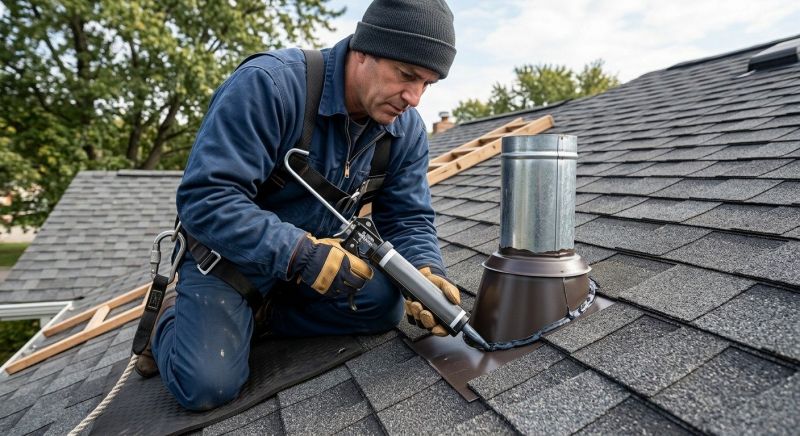 Roof Vent Flashing Repair in Peyton, CO