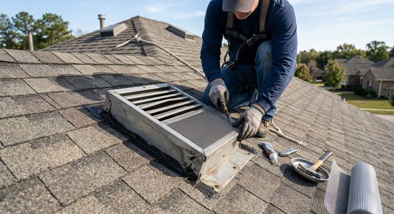 Roof Vent Flashing Repair in Peyton, CO
