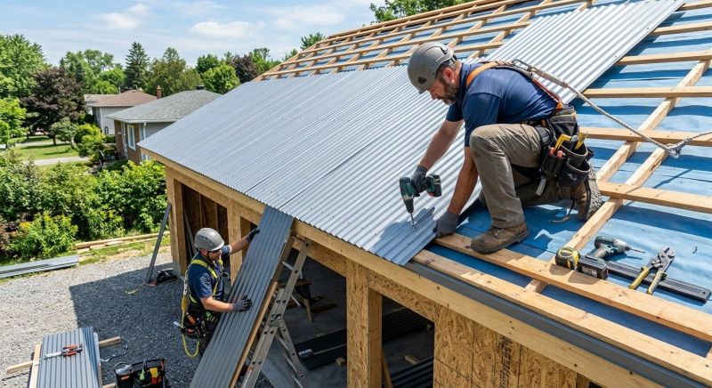 Sheet Roofing Installation in Monument, CO