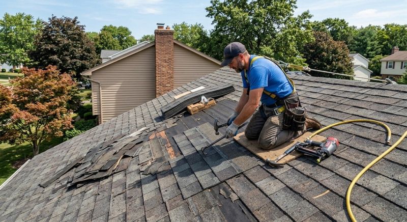 Shingles Repair in Elbert, CO
