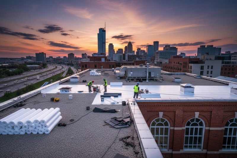 Single Ply Roof Replacement in Monument, CO
