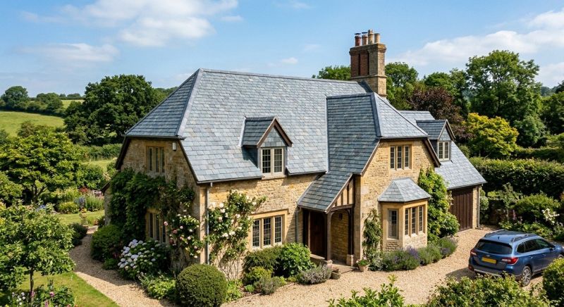 Slate Roof Replacement in El Paso County, CO