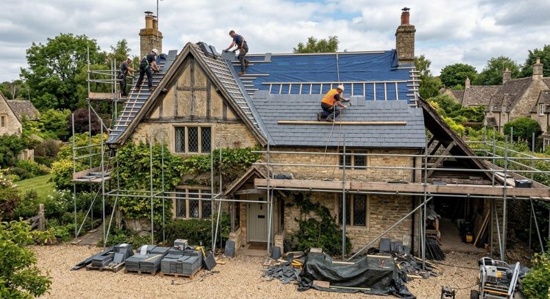 Slate Roof Replacement in Peyton, CO