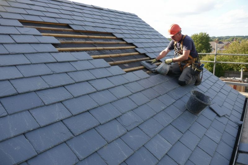 Slate Shingle Replacement in Peyton, CO