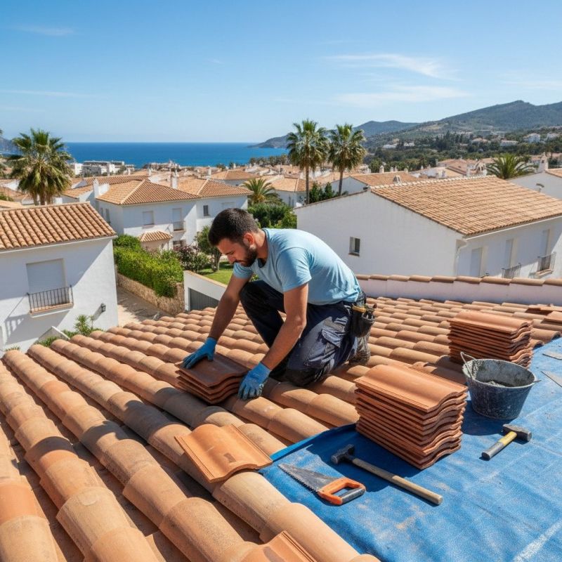 Spanish Tile Roof Repair in Peyton, CO