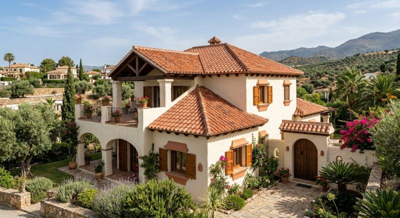 Spanish Tile Roof Replacement in Peyton, CO