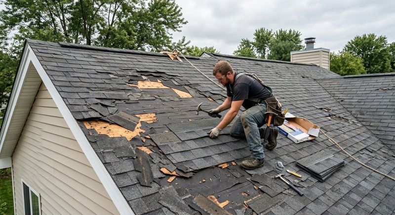 Storm Damage Roof Repair in Kiowa, CO