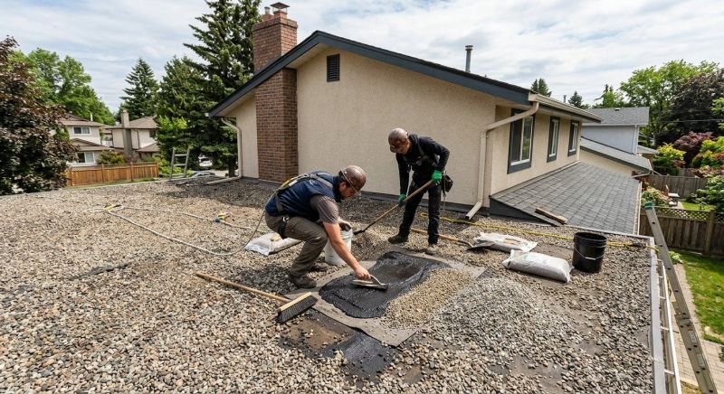 Tar And Gravel Roof Repair in El Paso County, CO