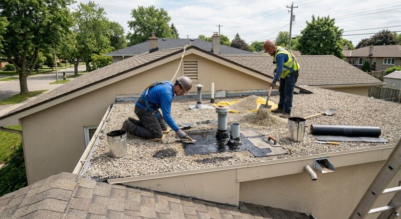 Tar And Gravel Roof Repair in Kiowa, CO