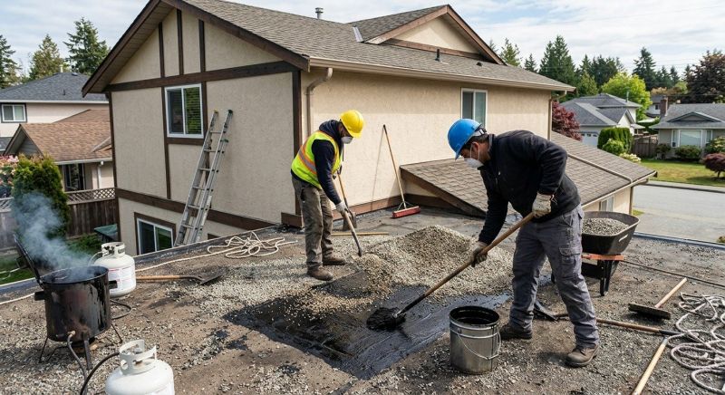 Tar And Gravel Roof Repair in Peyton, CO