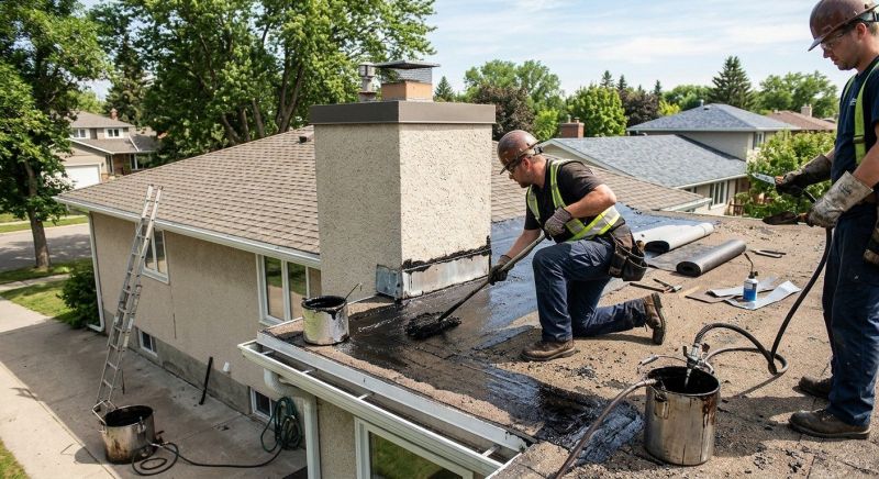 Tar And Gravel Roof Repair in Monument, CO