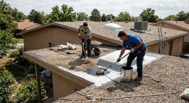 Tar And Gravel Roof Repair in Palmer Lake, CO
