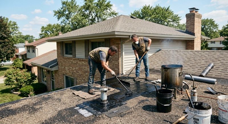Tar Roofing Repair in Peyton, CO