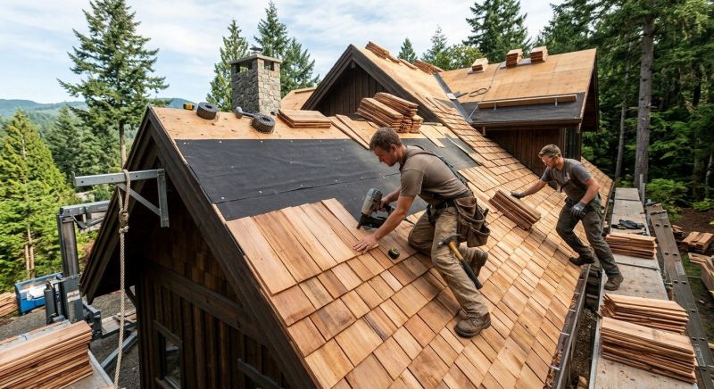 Wood Roofing Installation in Kiowa, CO