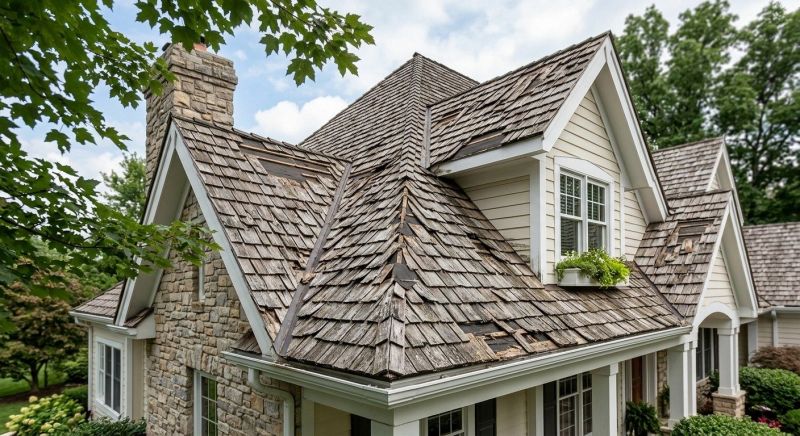 Wood Shake Roof Repair in Monument, CO