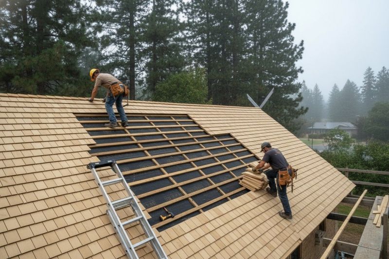 Wood Shingles Repair in Elbert, CO
