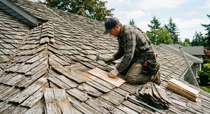 Wood Shingles Repair in Kiowa, CO